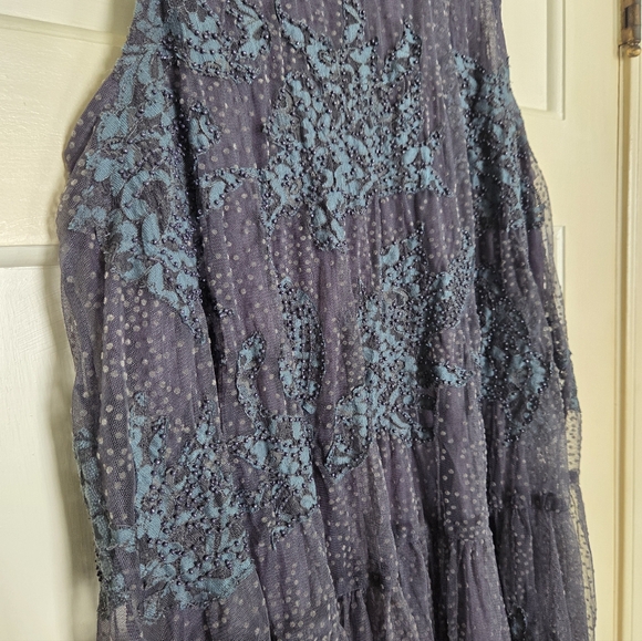 NWT Anthropologie Neomia Applique Lace Tunic Blouse XL - Picture 2 of 5